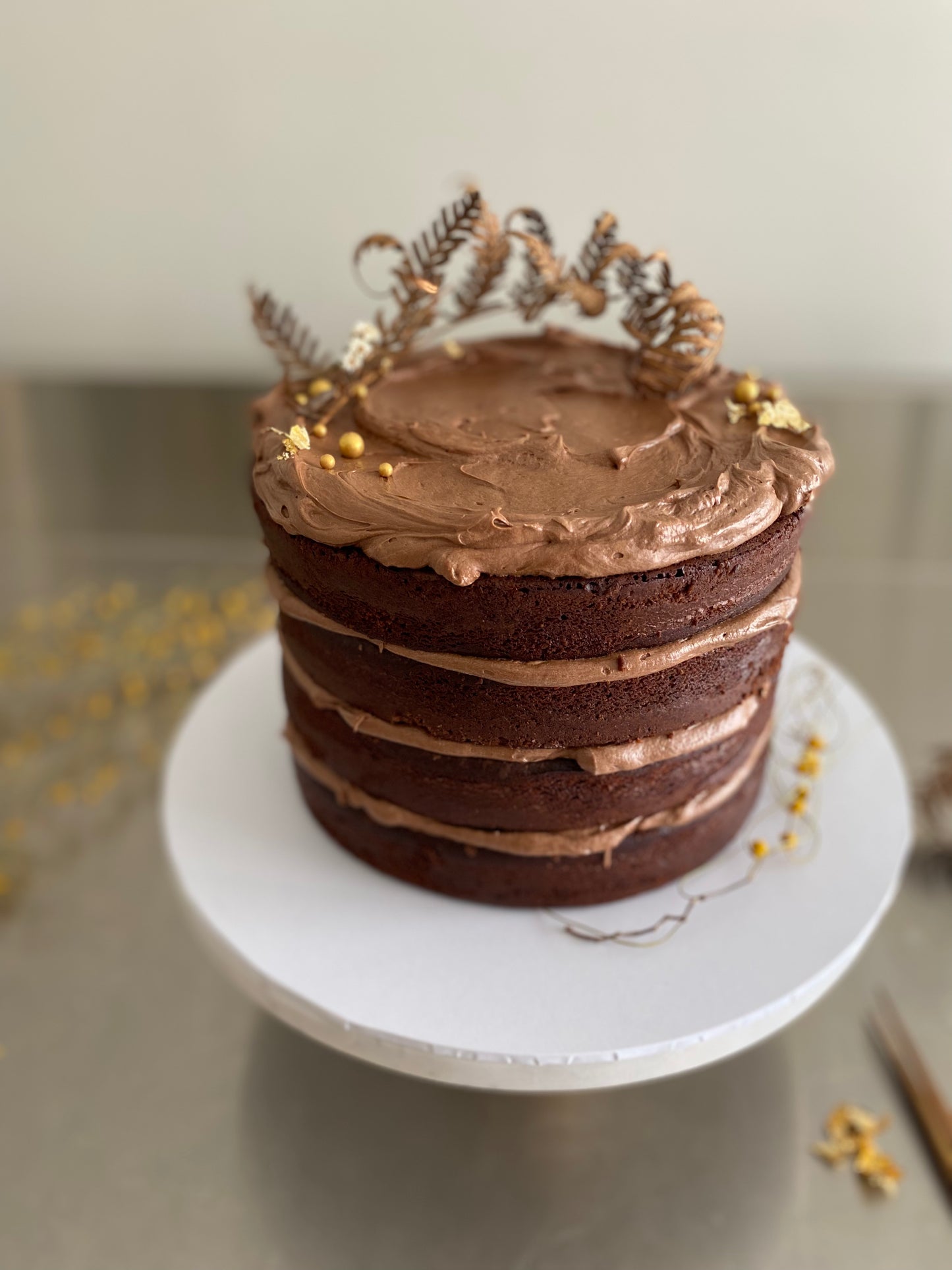 Chocolate Layer Celebration Cake