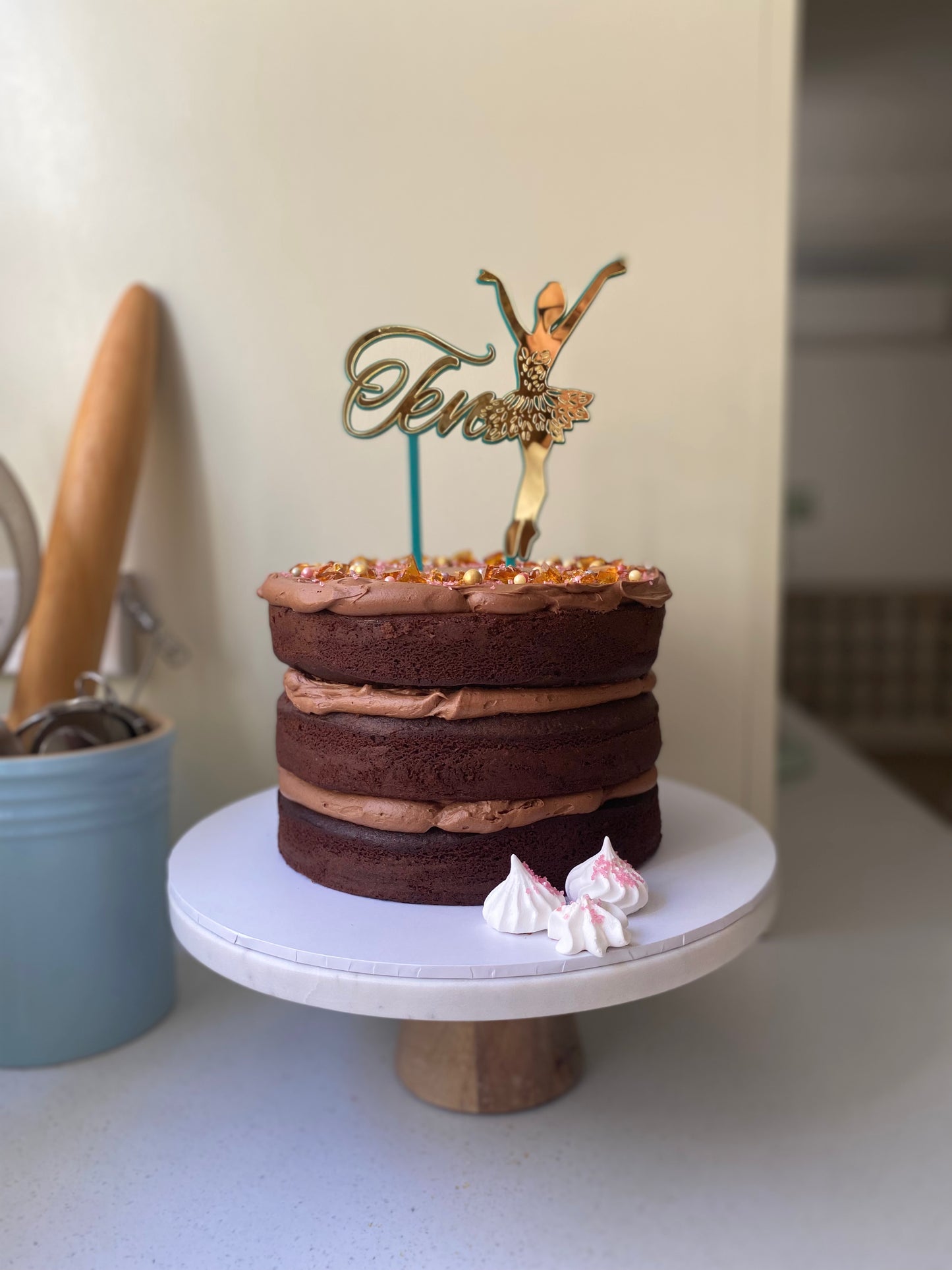 Chocolate Layer Celebration Cake