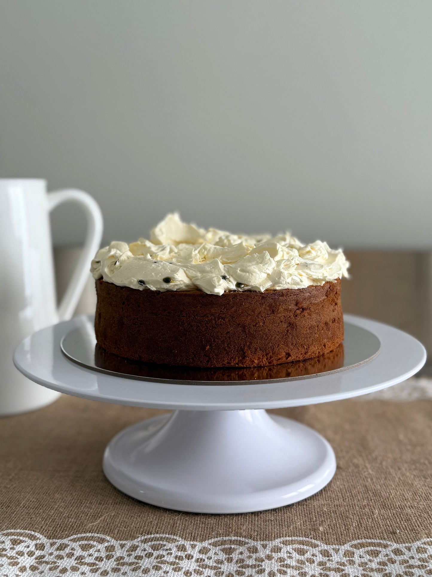 A Simply Delicious Coconut Butter Cake