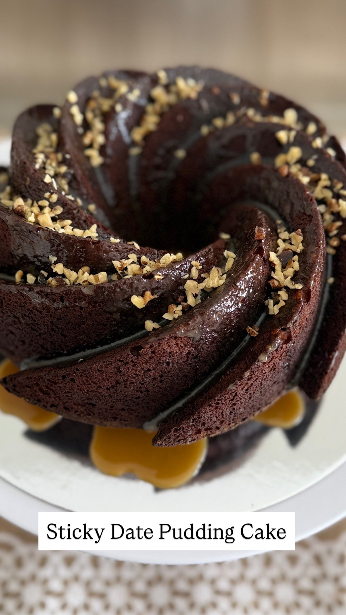 Sticky Date Pudding with Spiced Caramel Sauce - PICK UP ONLY