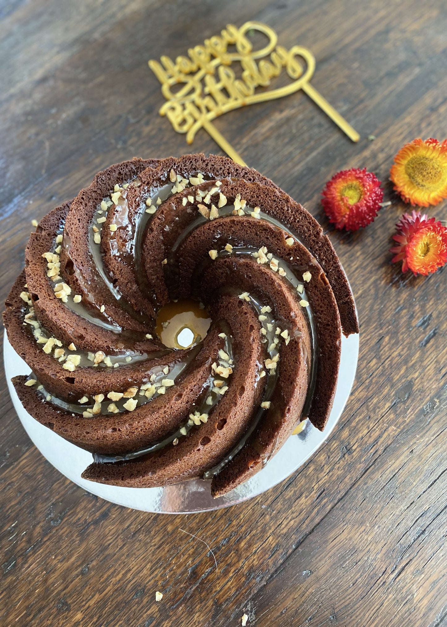 Sticky Date ‘Pudding’ with Spiced Caramel Sauce