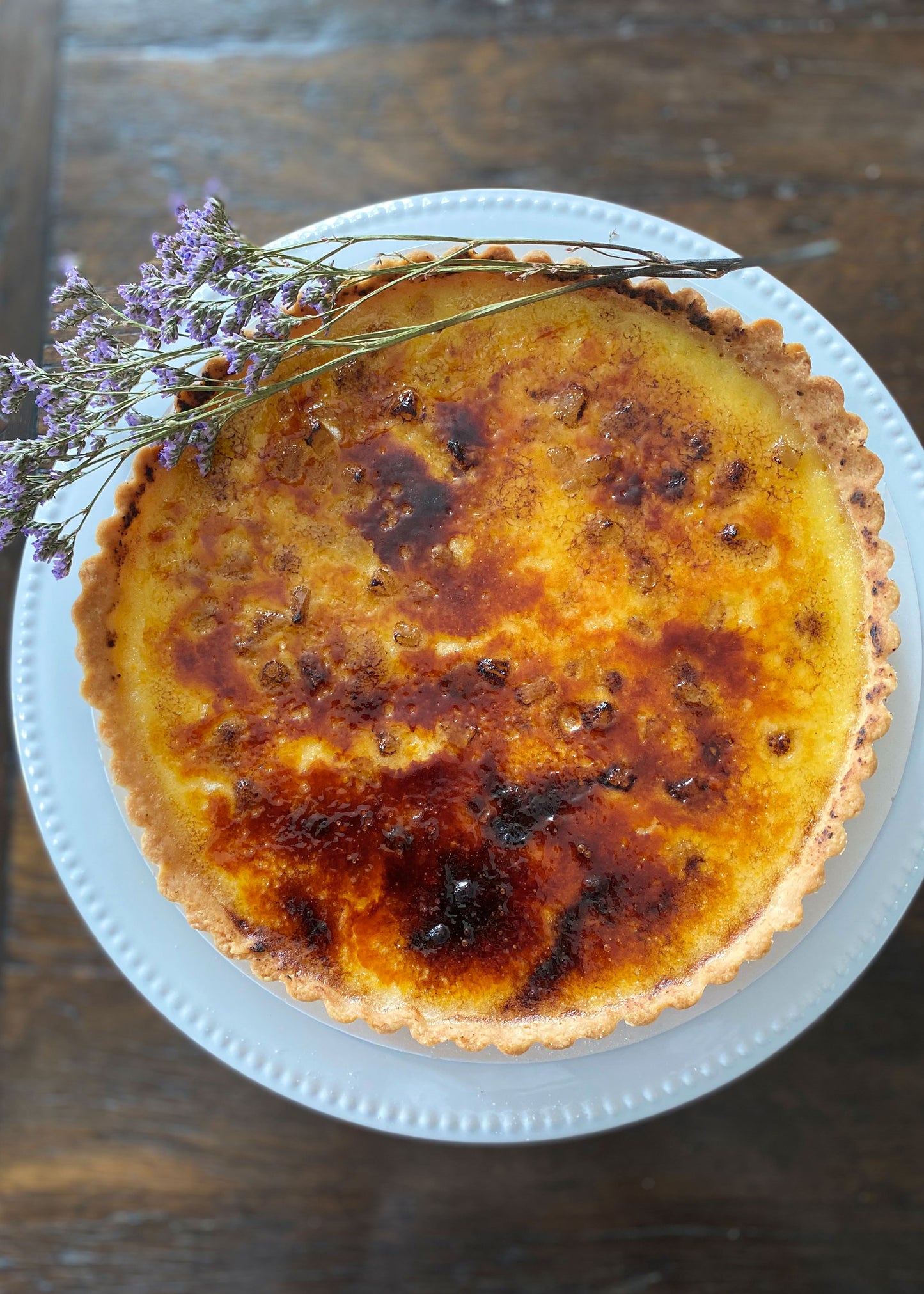 Ginger Brûlée Tart