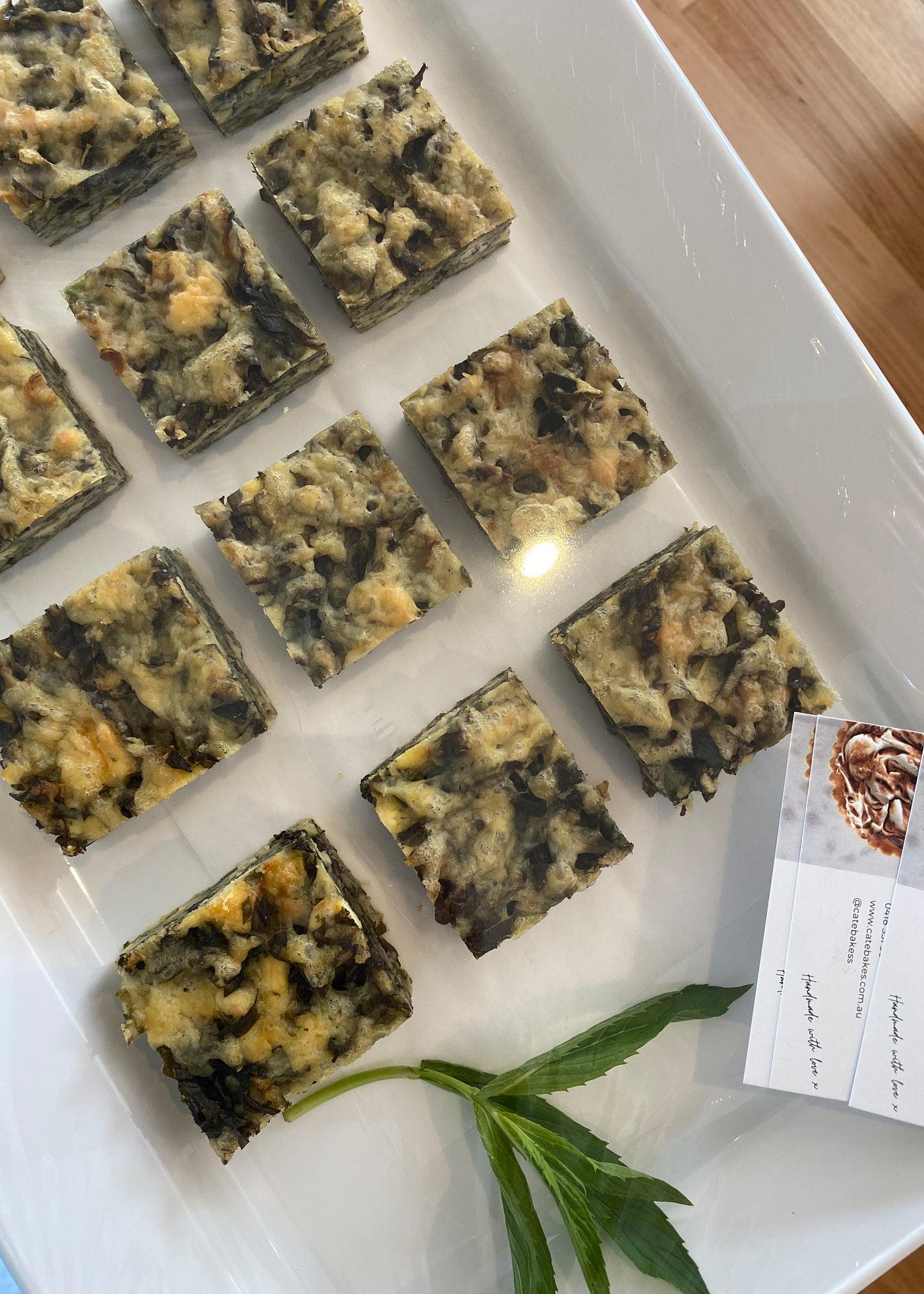 Savoury Slice - Vegetarian - gluten free
