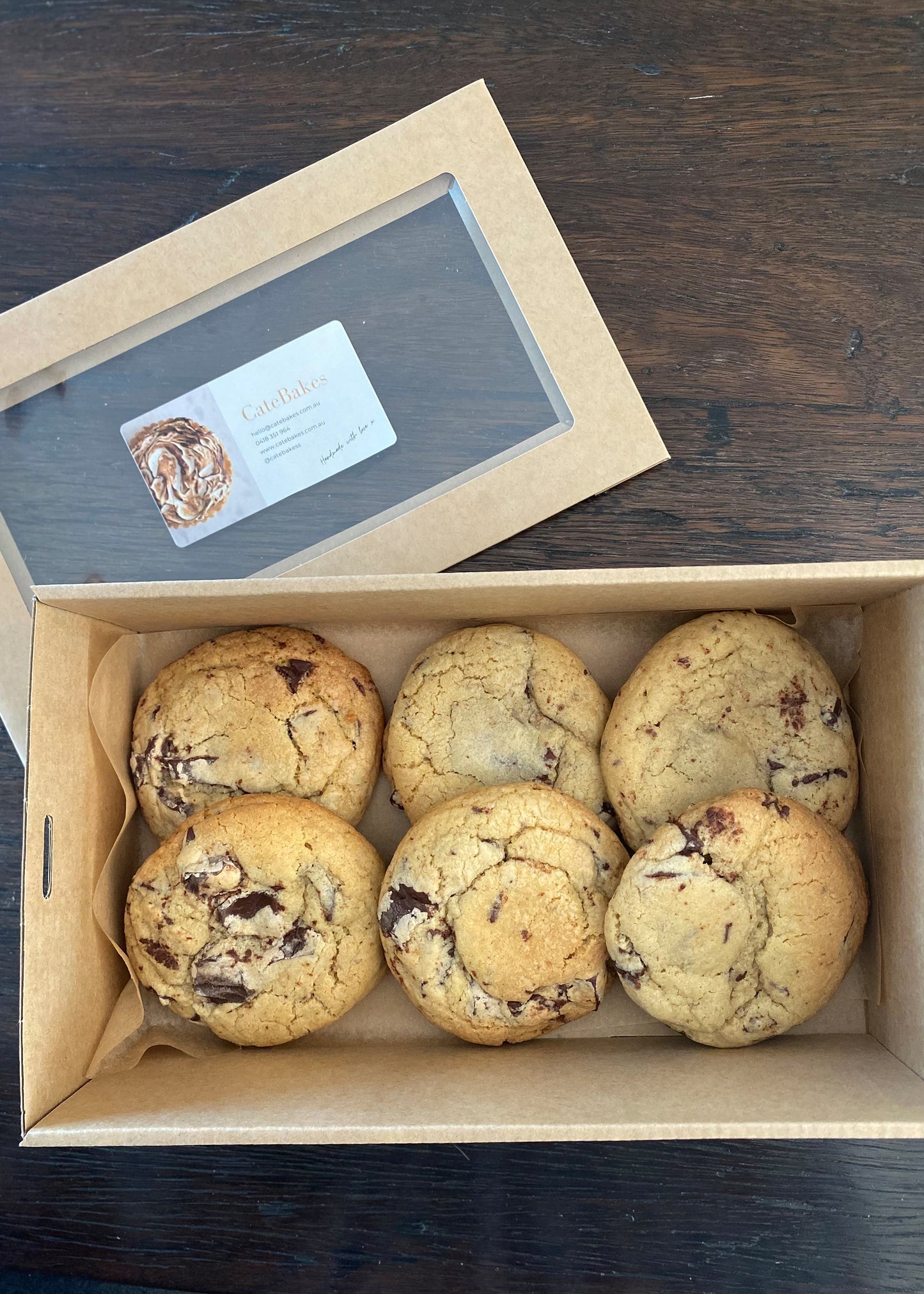 Choc-Chip Sourdough Cookies